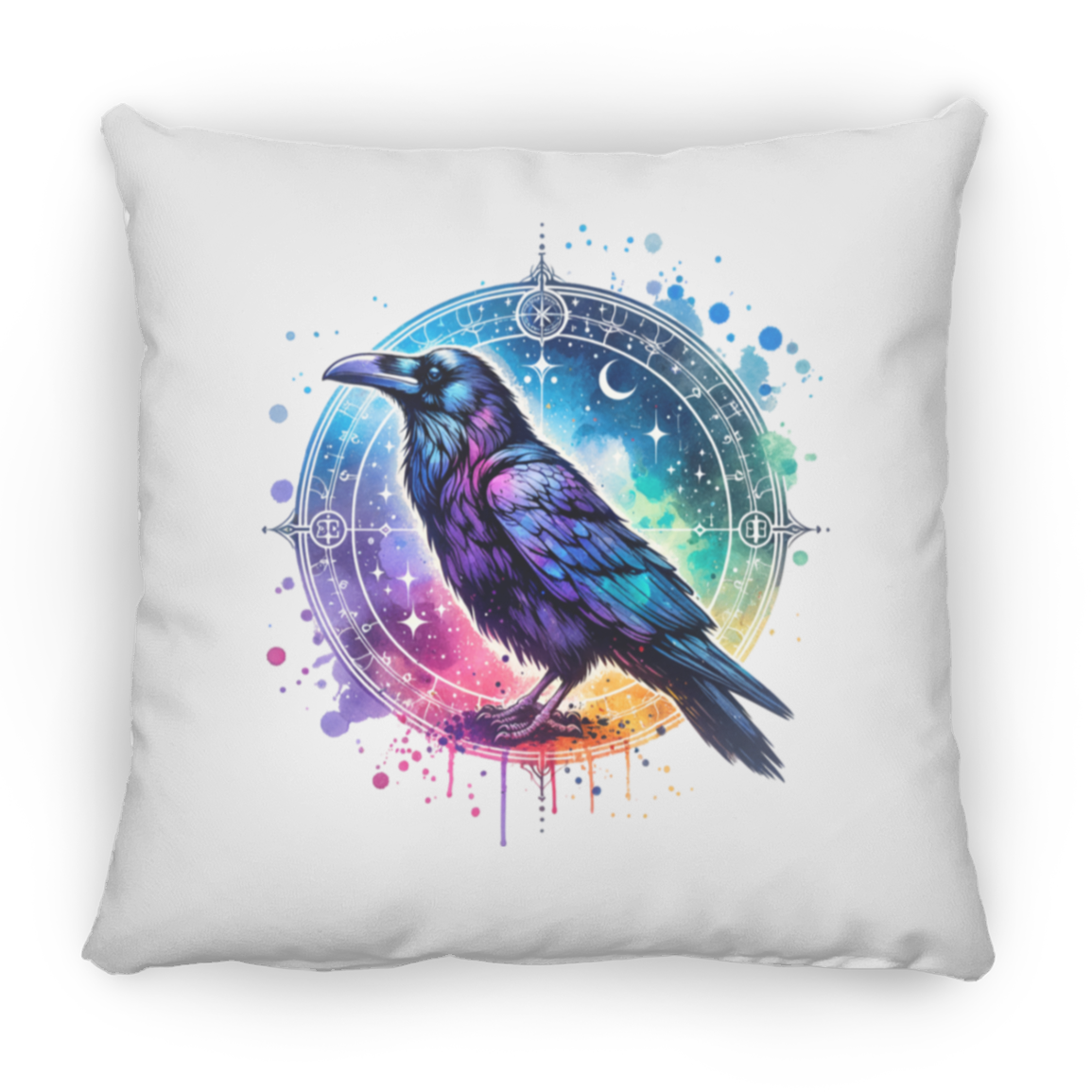 Raven Compass - Throw Pillows