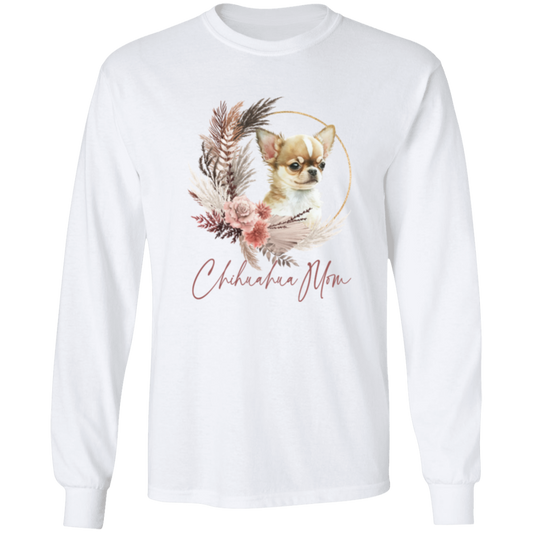 Chihuahua Mom Boho Wreath - T-shirts, Hoodies and Sweatshirts