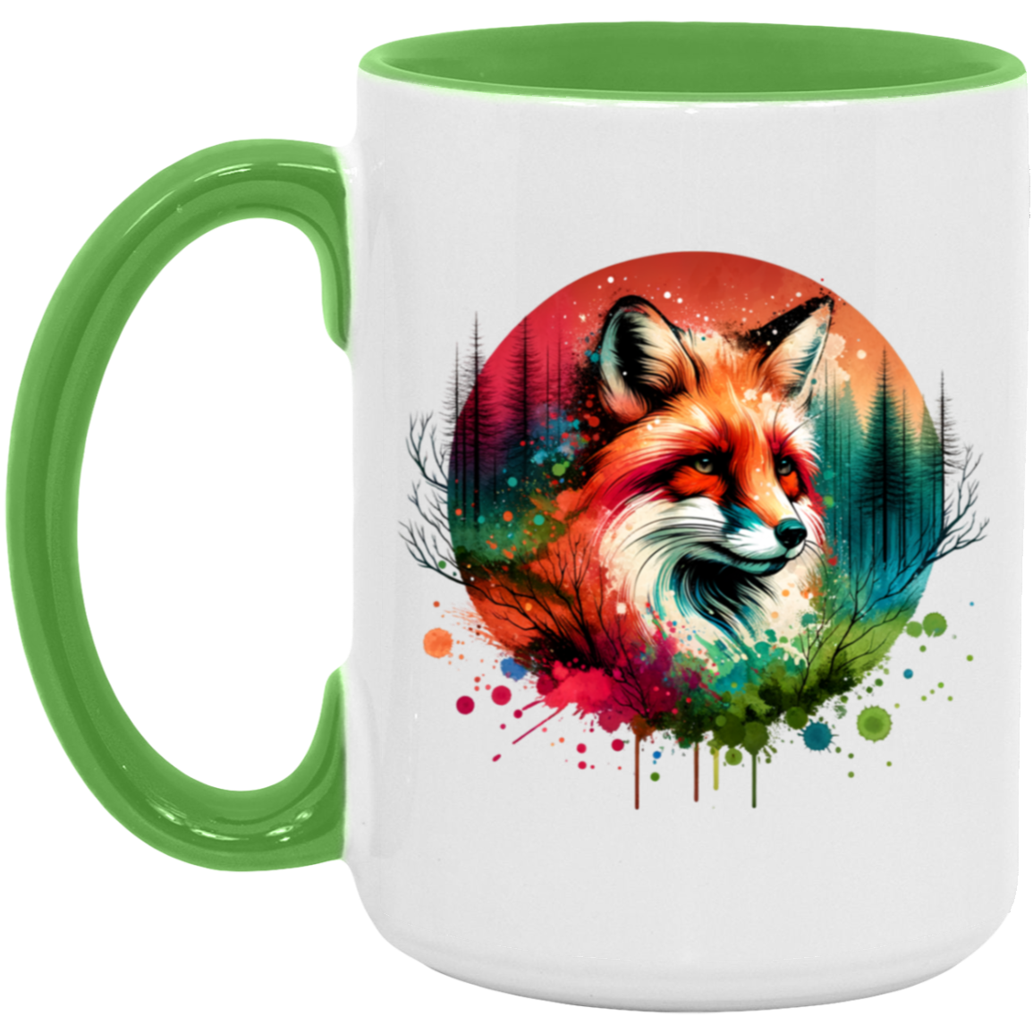 Fox Portrait - Mugs