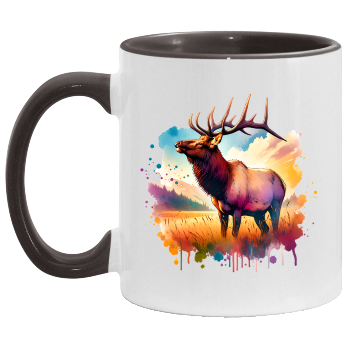 Roosevelt Elk in Field Mugs