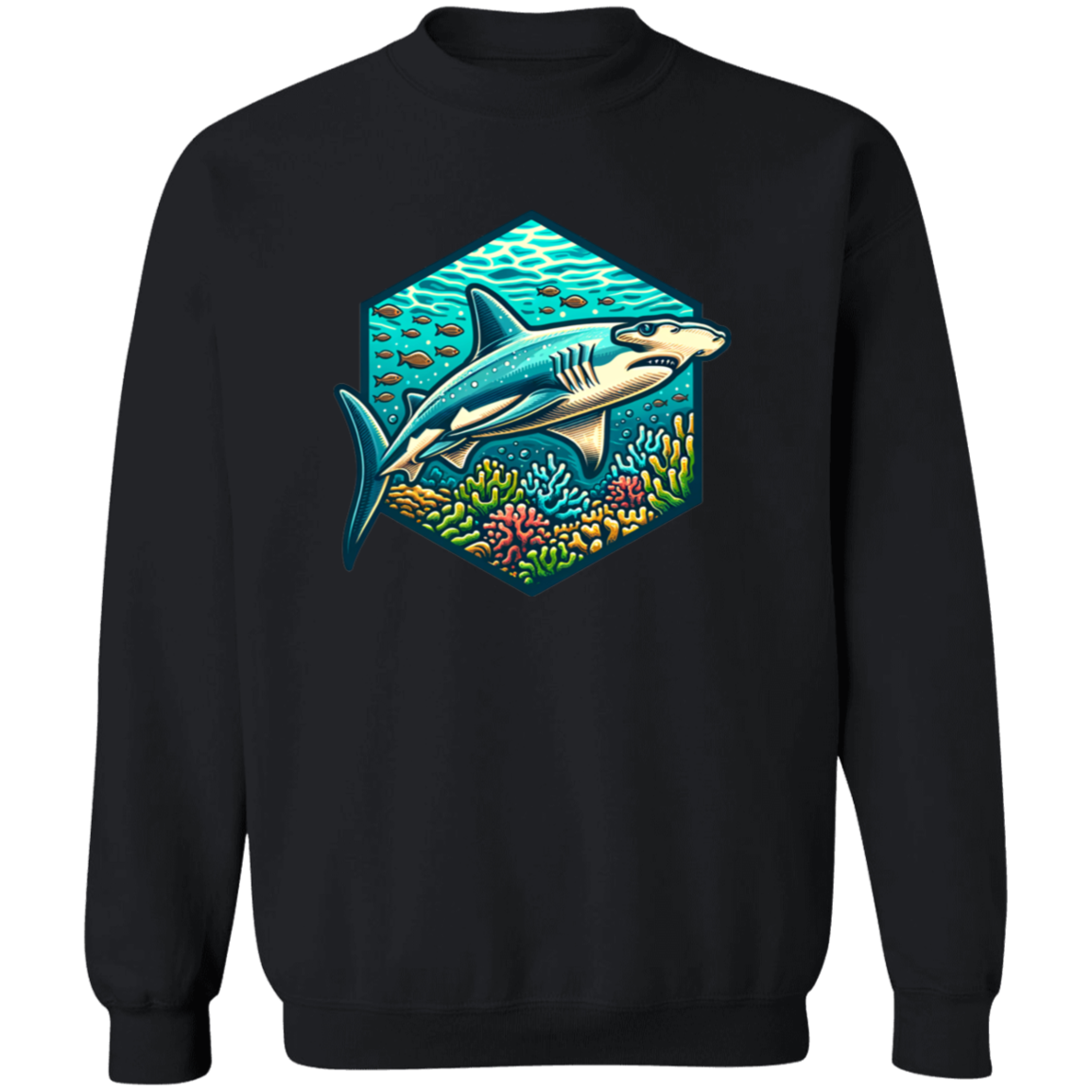 Hammerhead Shark Graphic - T-shirts, Hoodies and Sweatshirts