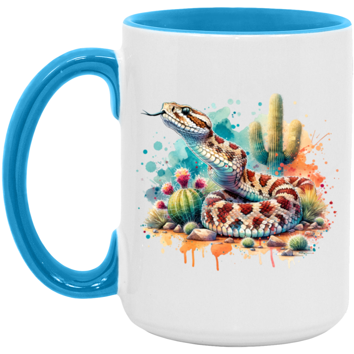 Rattlesnake Scenting the Air - Mugs