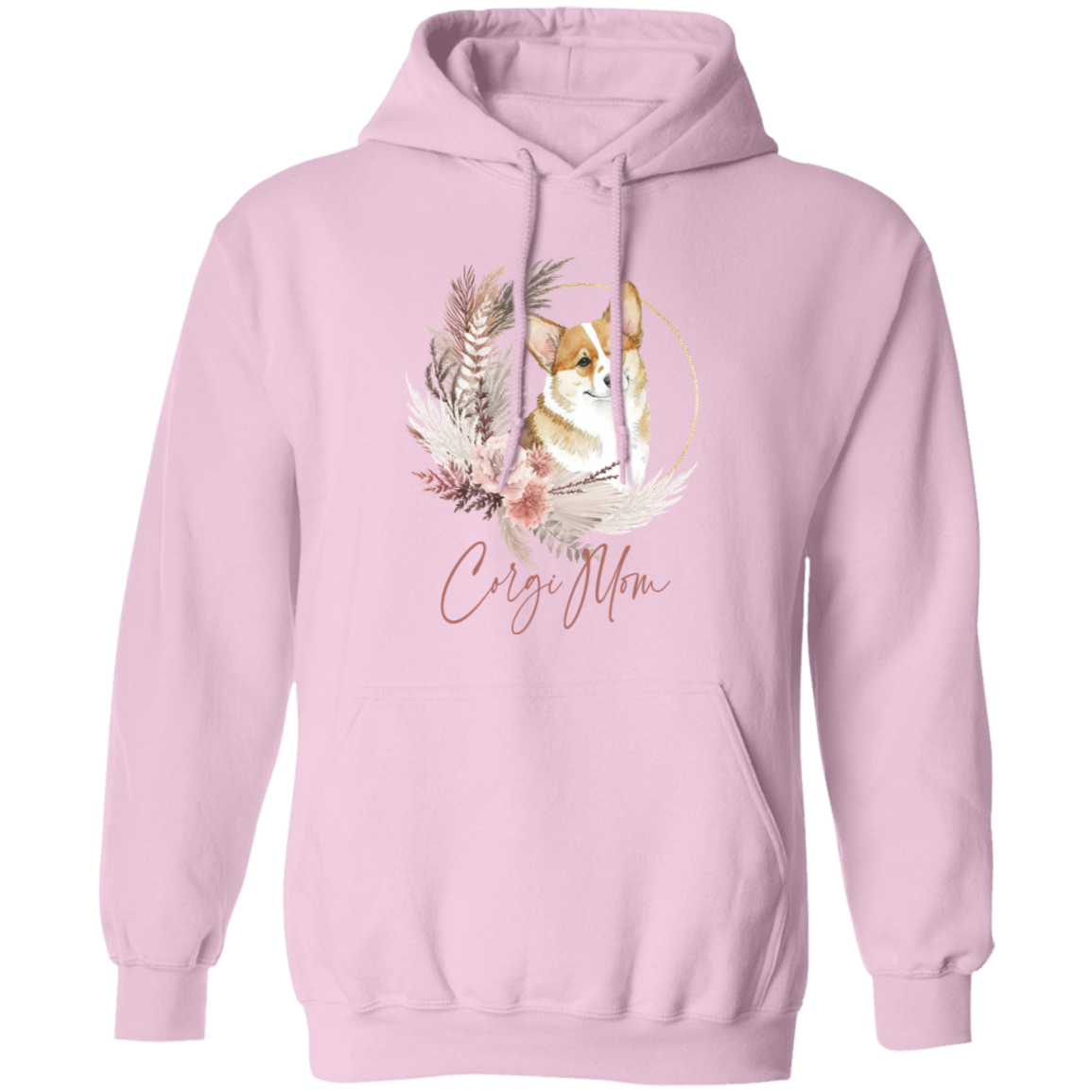 Corgi Mom Boho Wreath - T-shirts, Hoodies and Sweatshirts