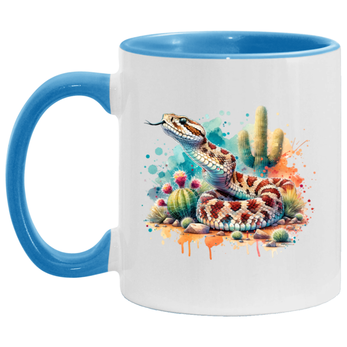 Rattlesnake Scenting the Air - Mugs