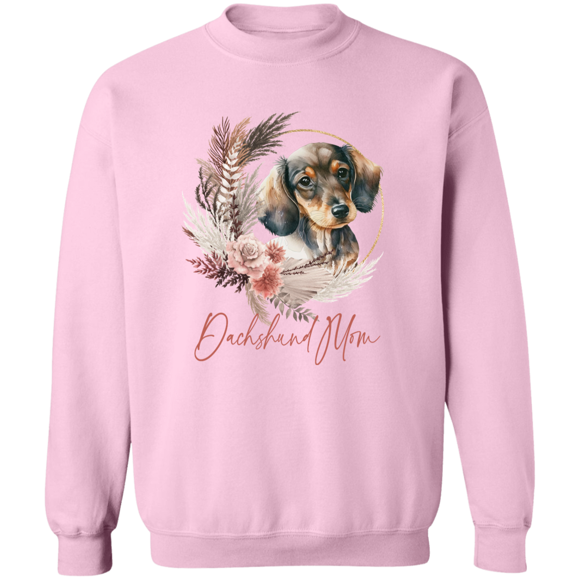 Dachshund Mom Boho Wreath Tshirts, Hoodies and Sweatshirts