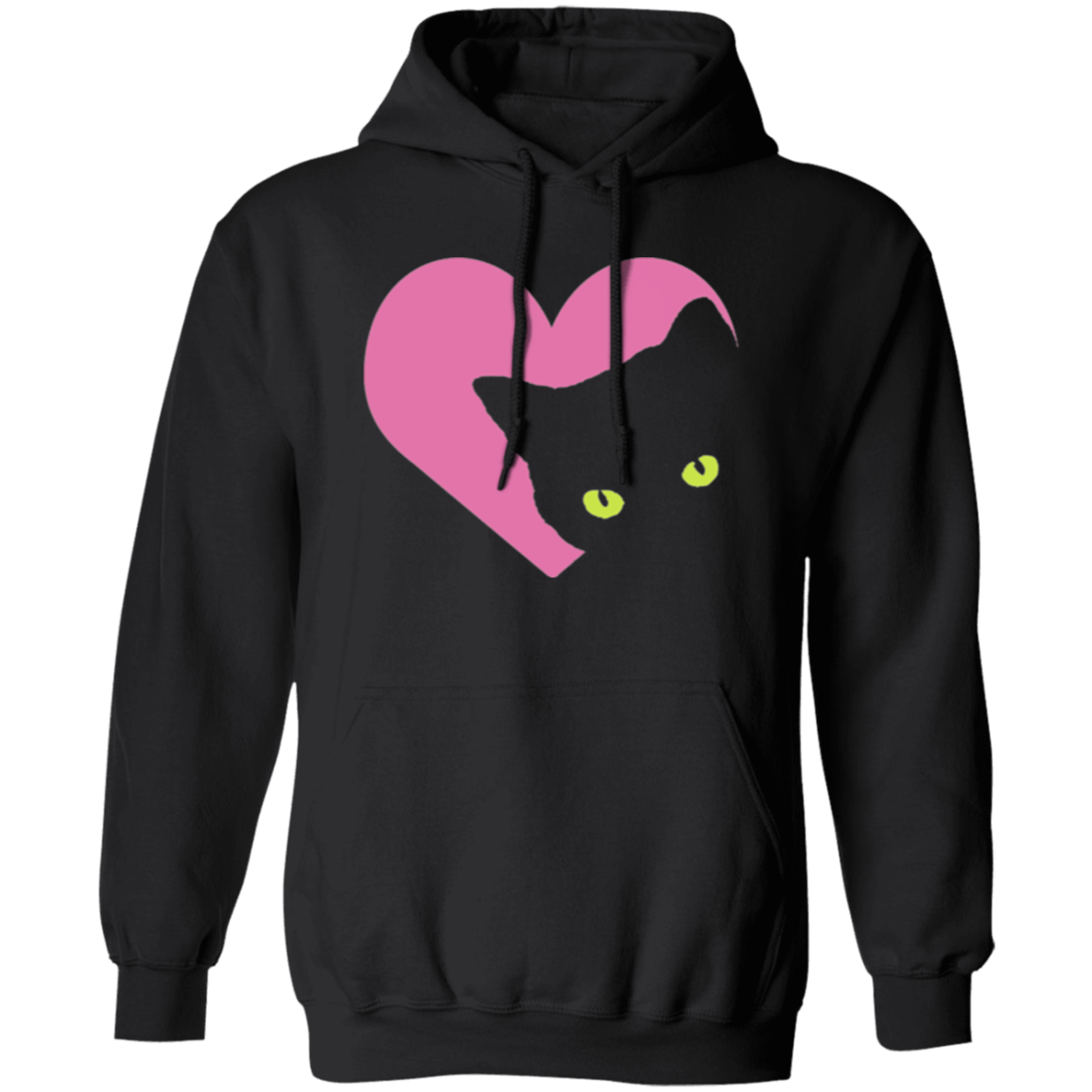 Black Cat Heart - T-shirts, Hoodies and Sweatshirts