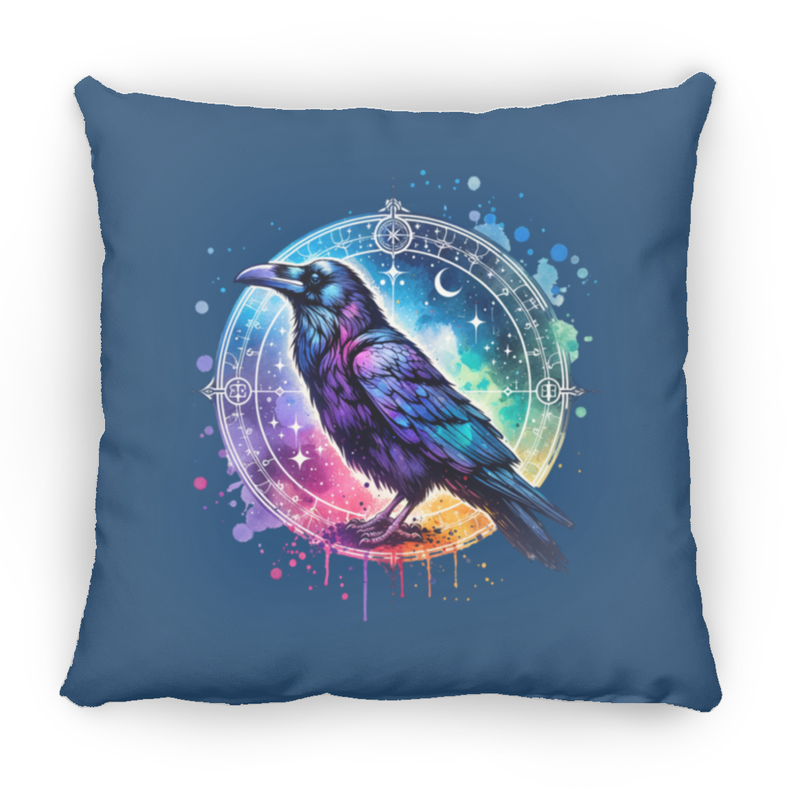 Raven Compass - Throw Pillows