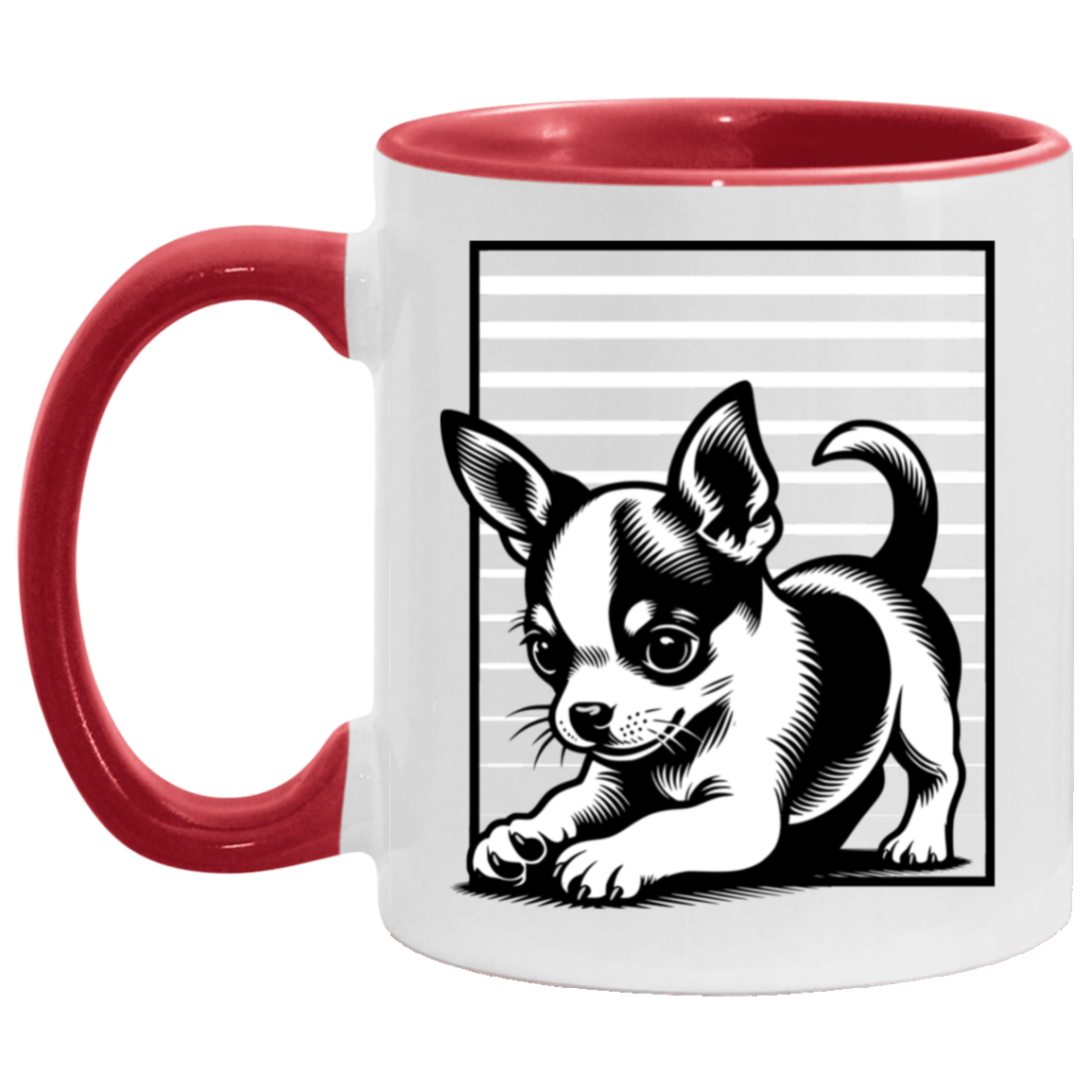 Chihuahua Stripes - Mugs