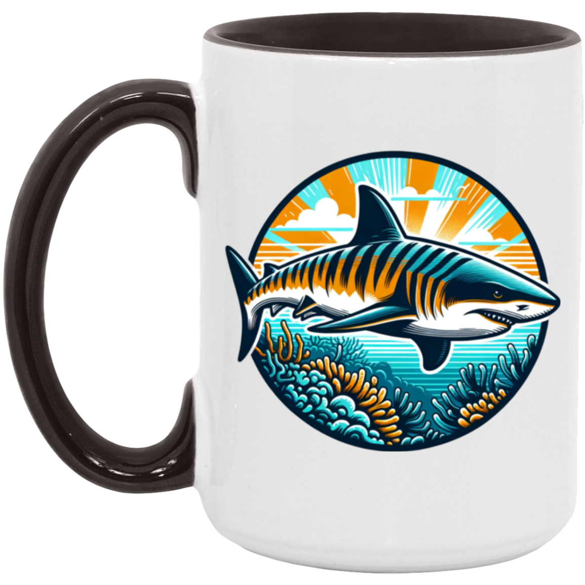 Tiger Shark Graphic Mugs