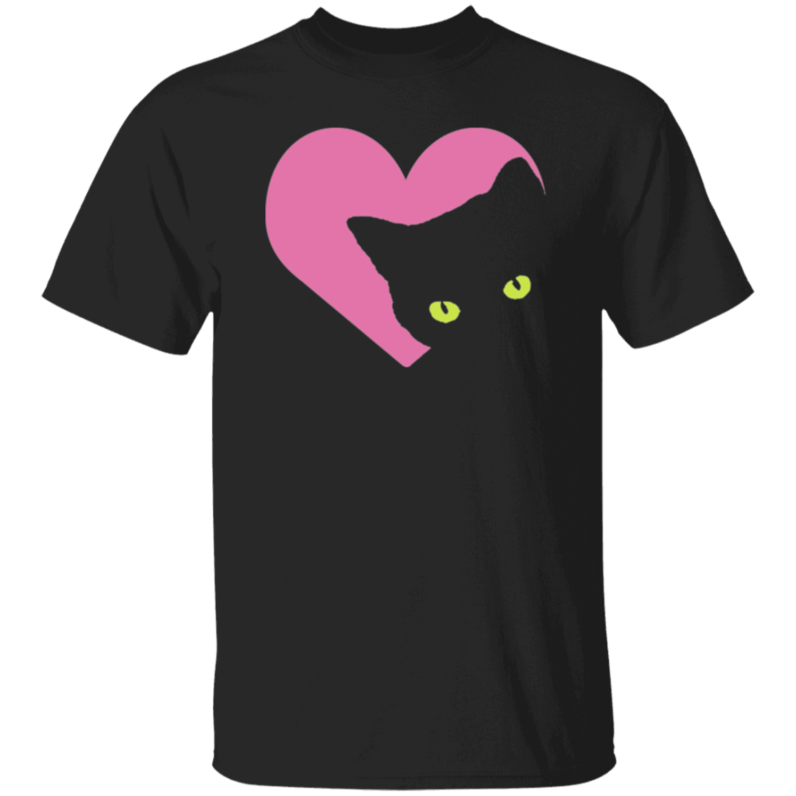Black Cat Heart - T-shirts, Hoodies and Sweatshirts