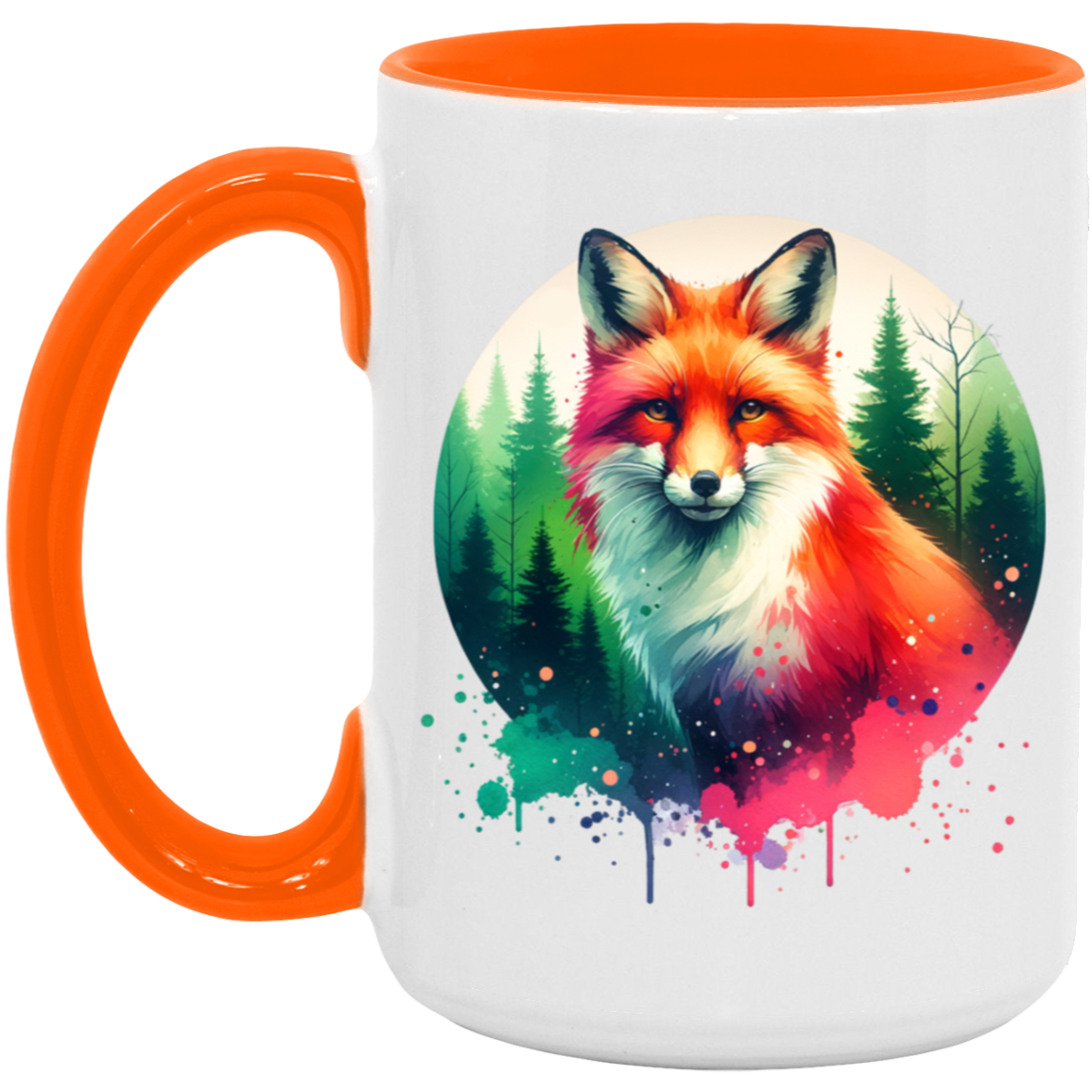Fox Forest Circle - Mugs