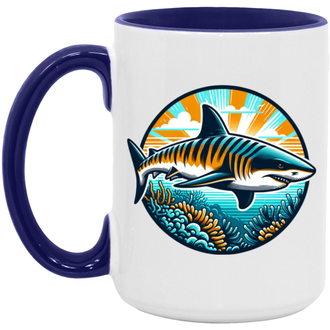 Tiger Shark Graphic Mugs
