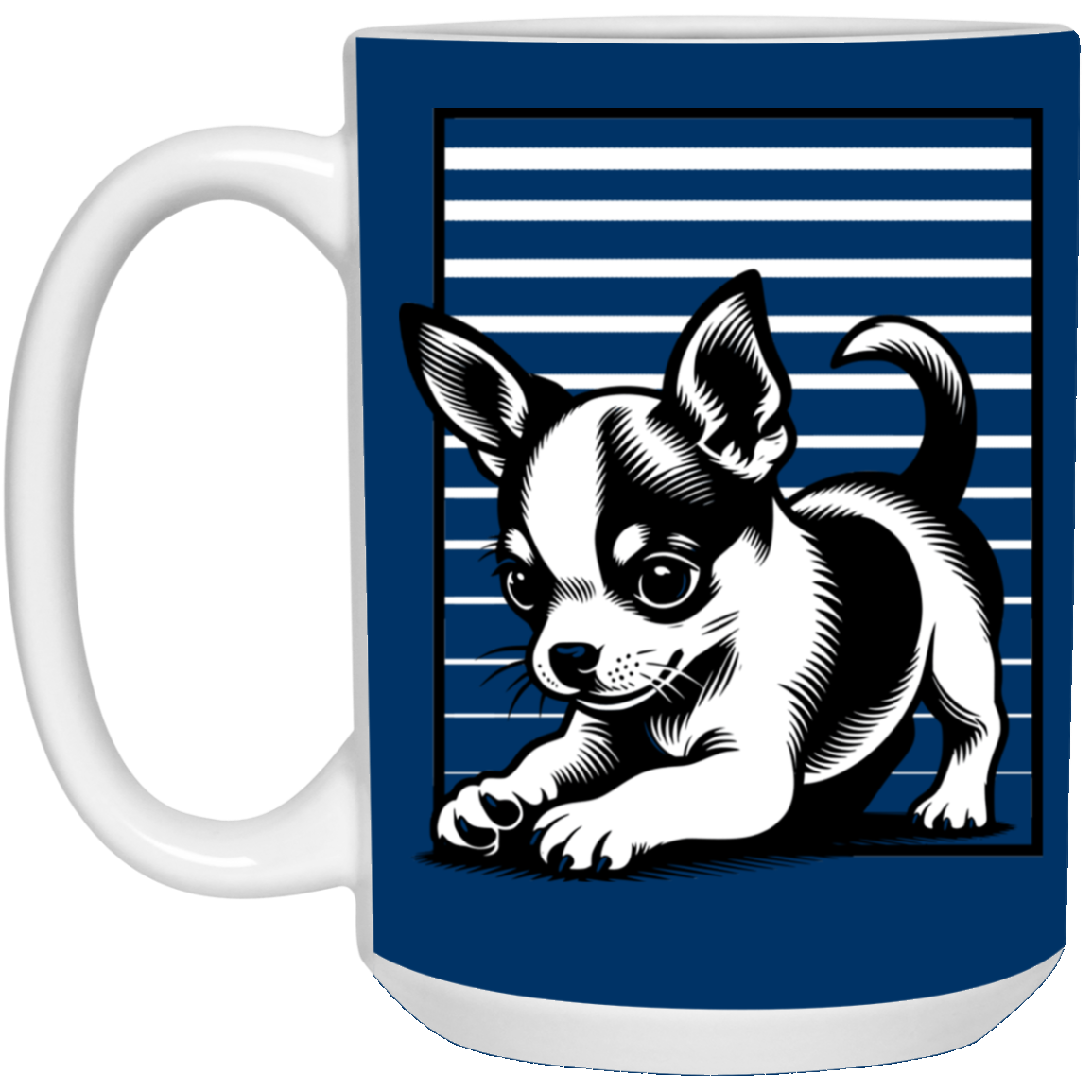 Chihuahua Stripes - Mugs