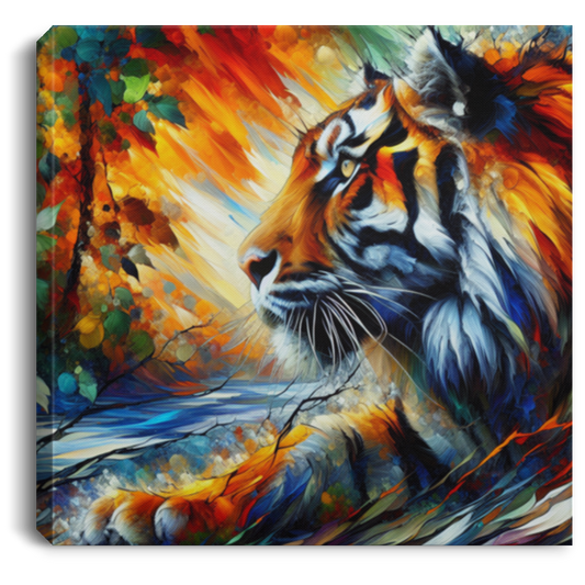 Tiger Focus - Canvas Art Prints