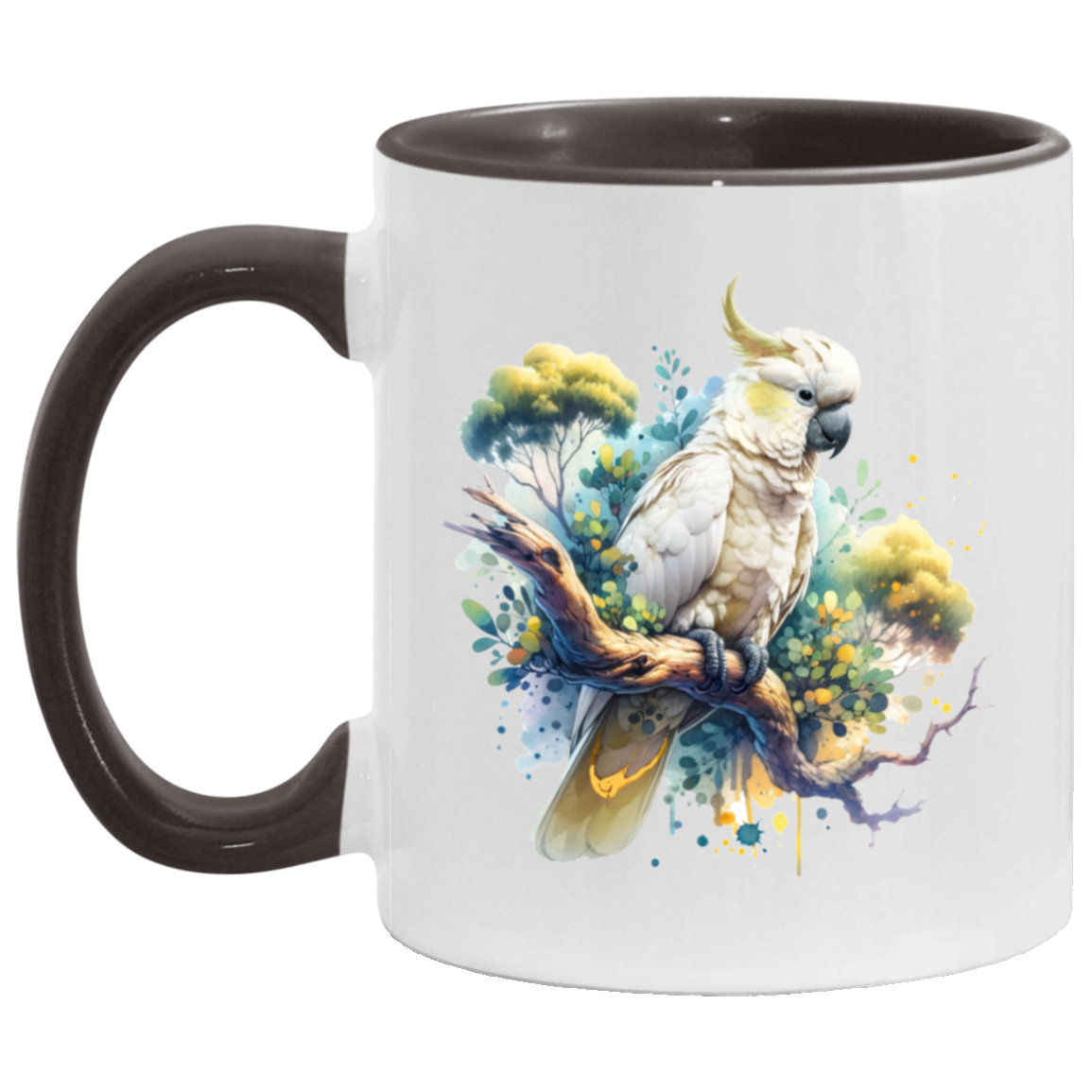 Cockatoo in Tree - Mugs