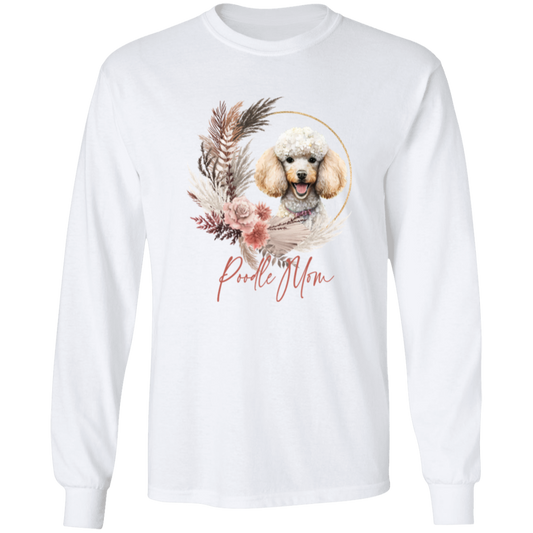 Poodle Mom Boho Wreath - T-shirts, Hoodies and Sweatshirts