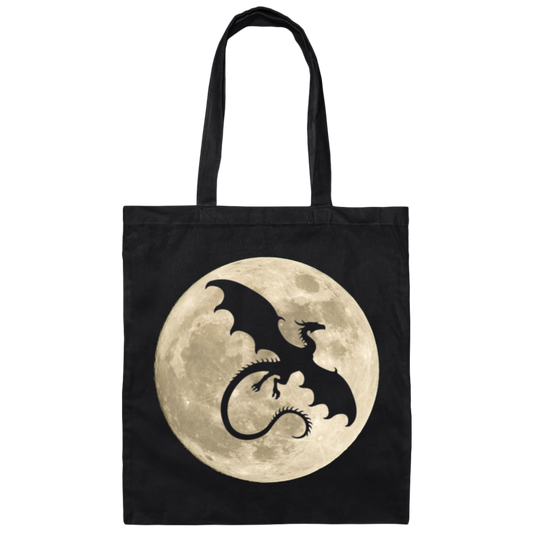 Dragon Moon 5 - Canvas Tote Bag