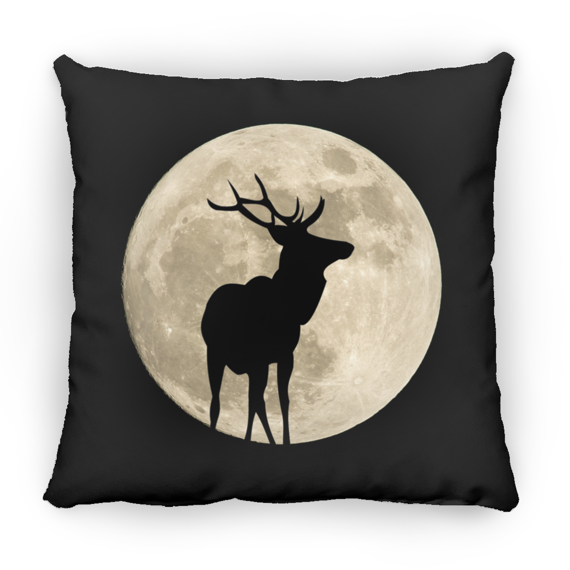 Elk Moon - Throw Pillows