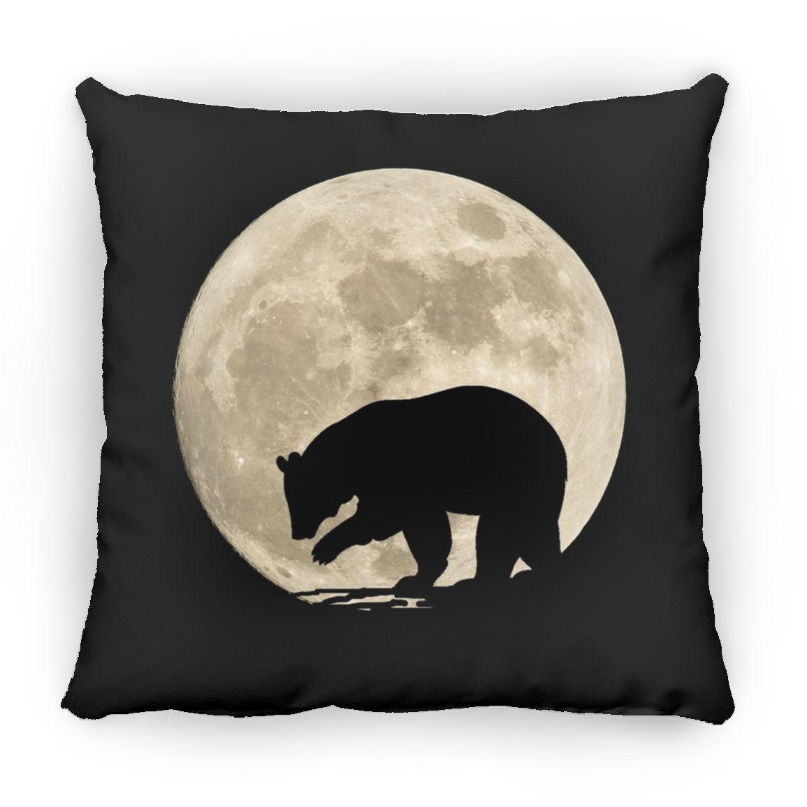 Bear Moon - Throw Pillows