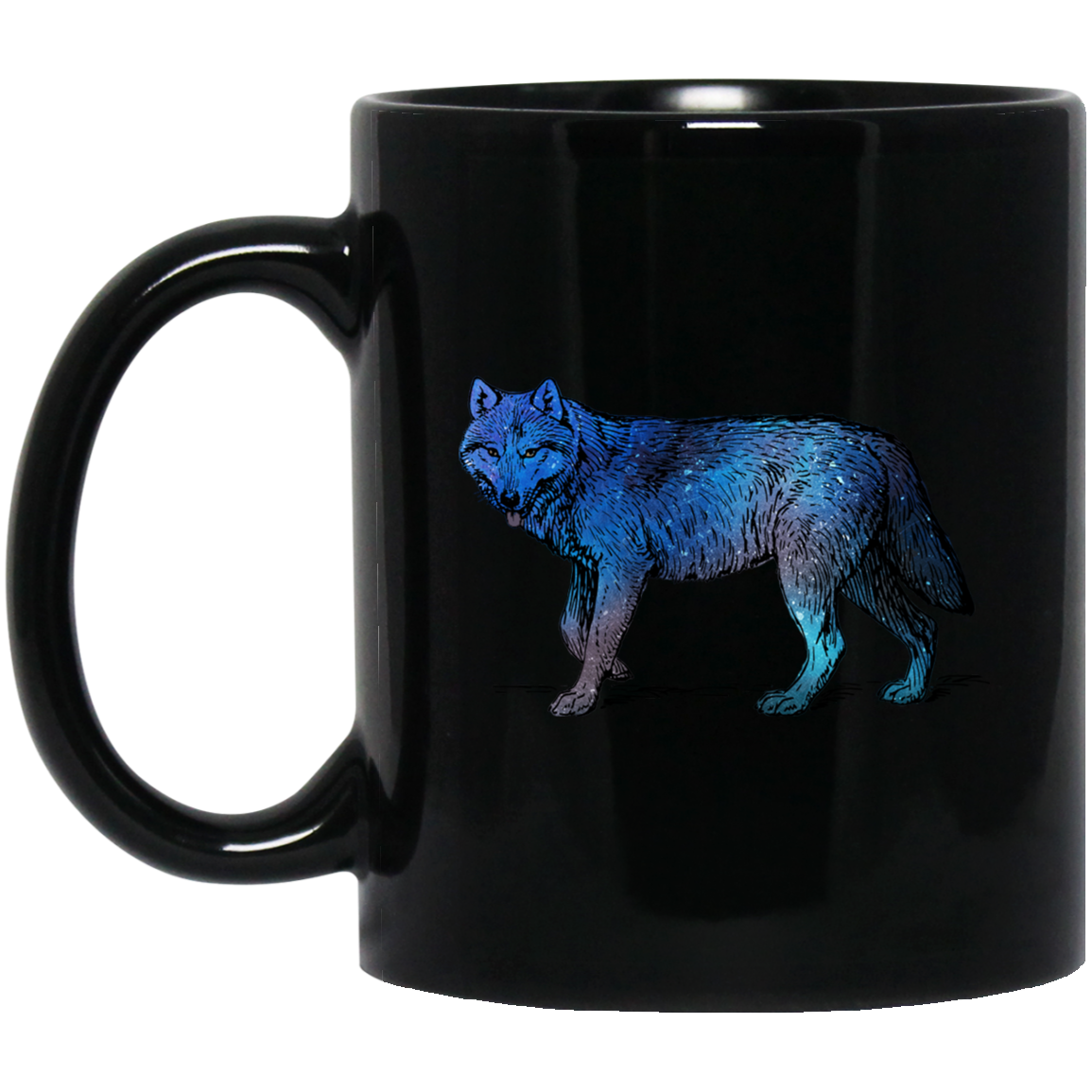 Blue Wolf - Mugs