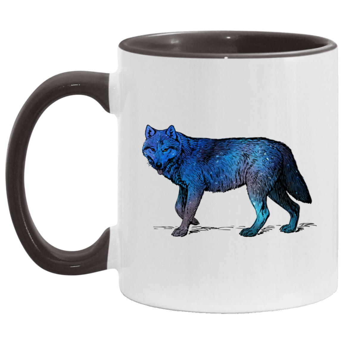Blue Wolf - Mugs