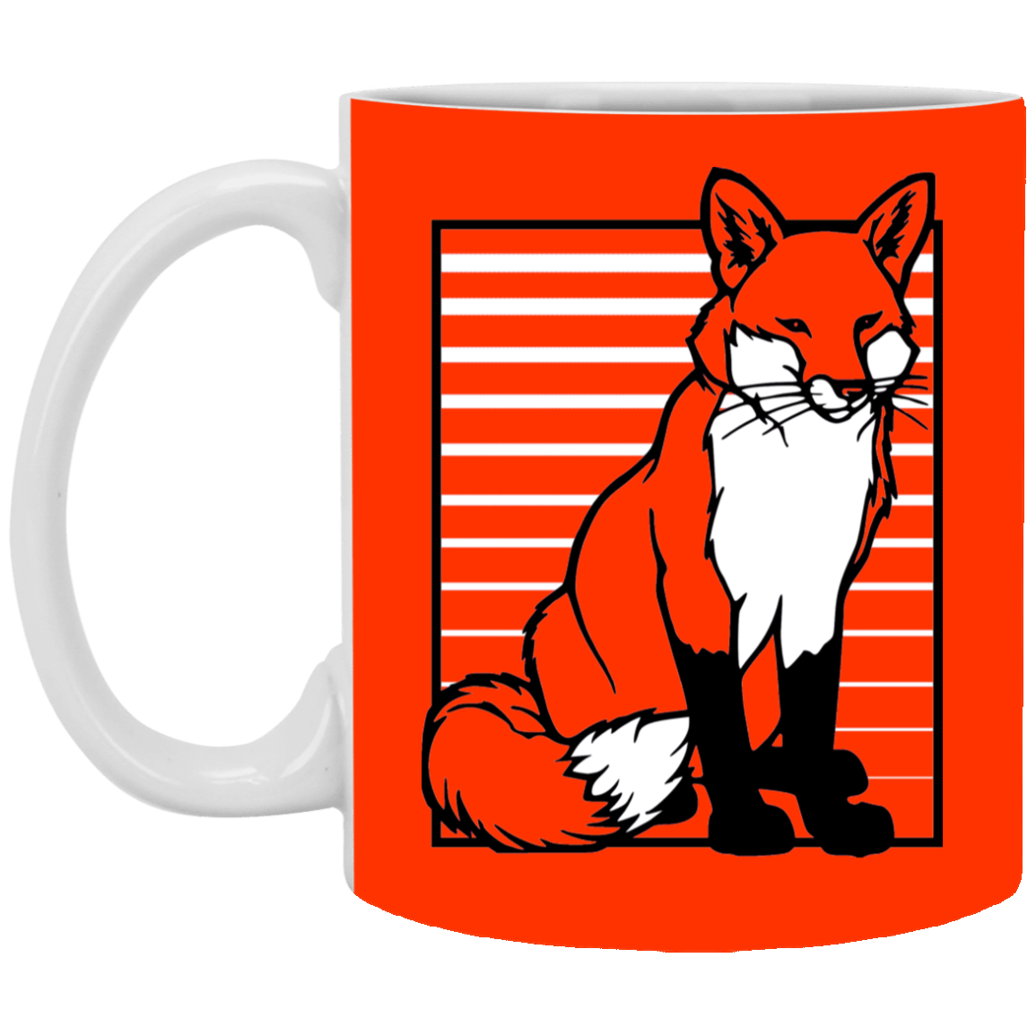 Fox Stripes - Mugs