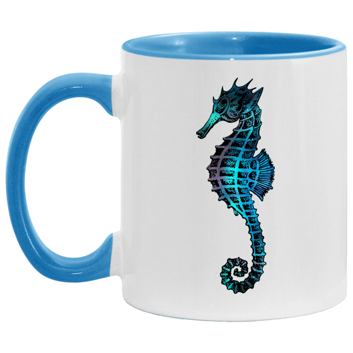 Colorful Seahorse - Mugs