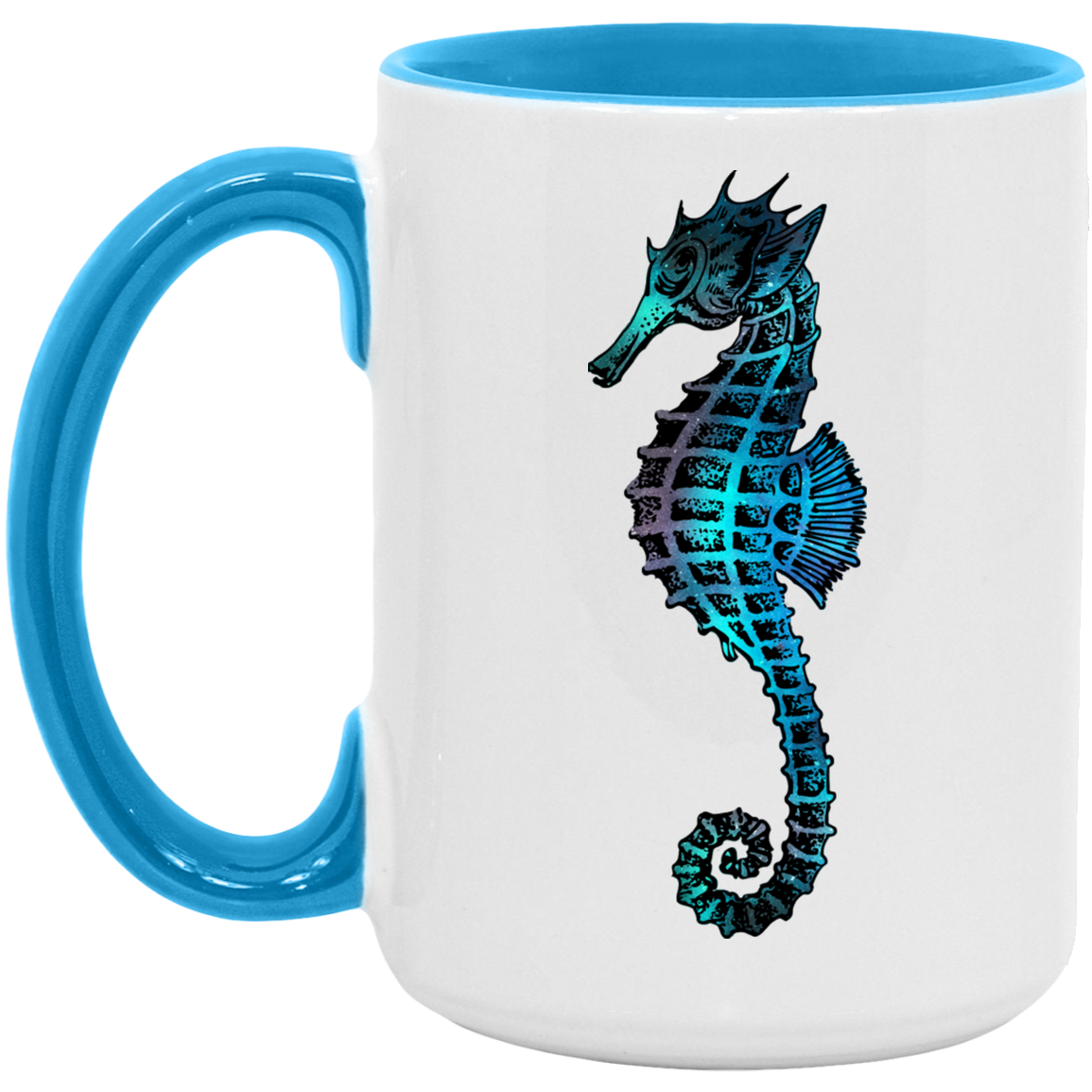Colorful Seahorse - Mugs