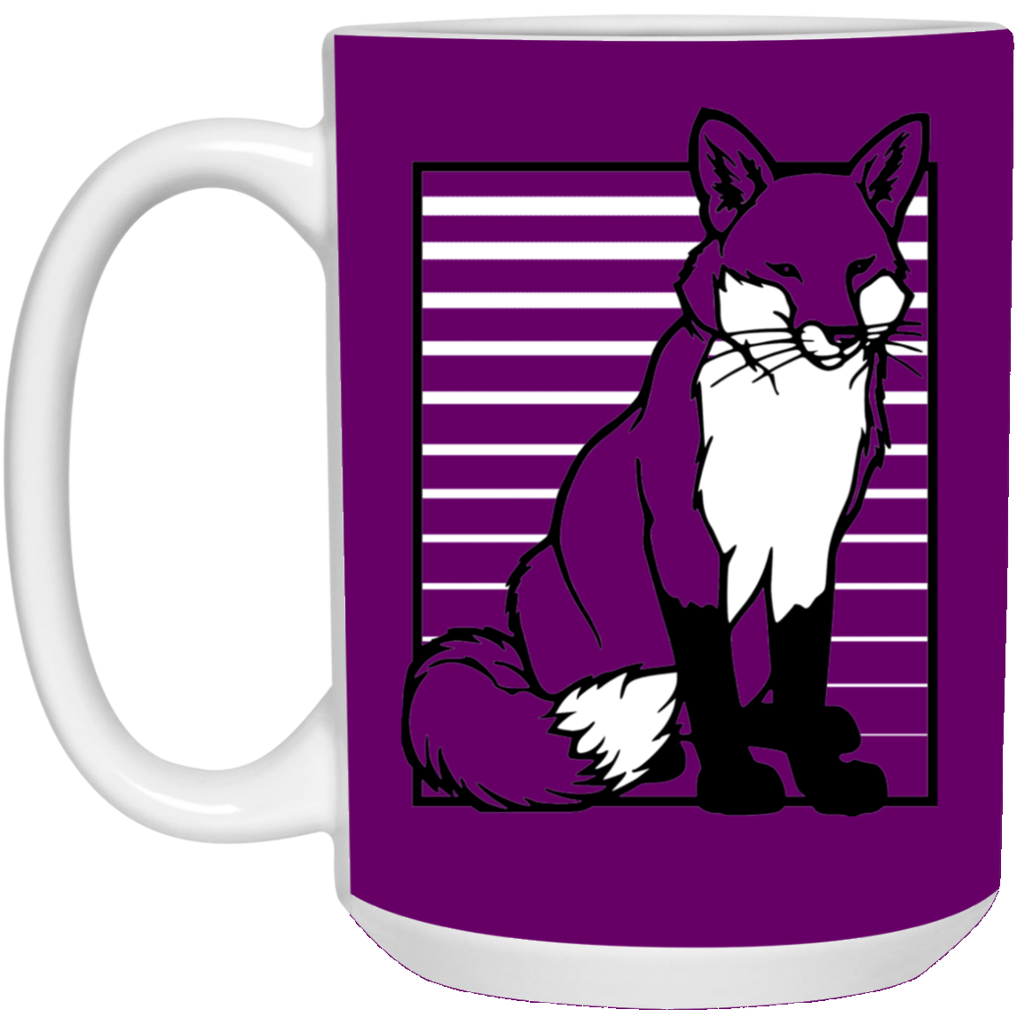 Fox Stripes - Mugs