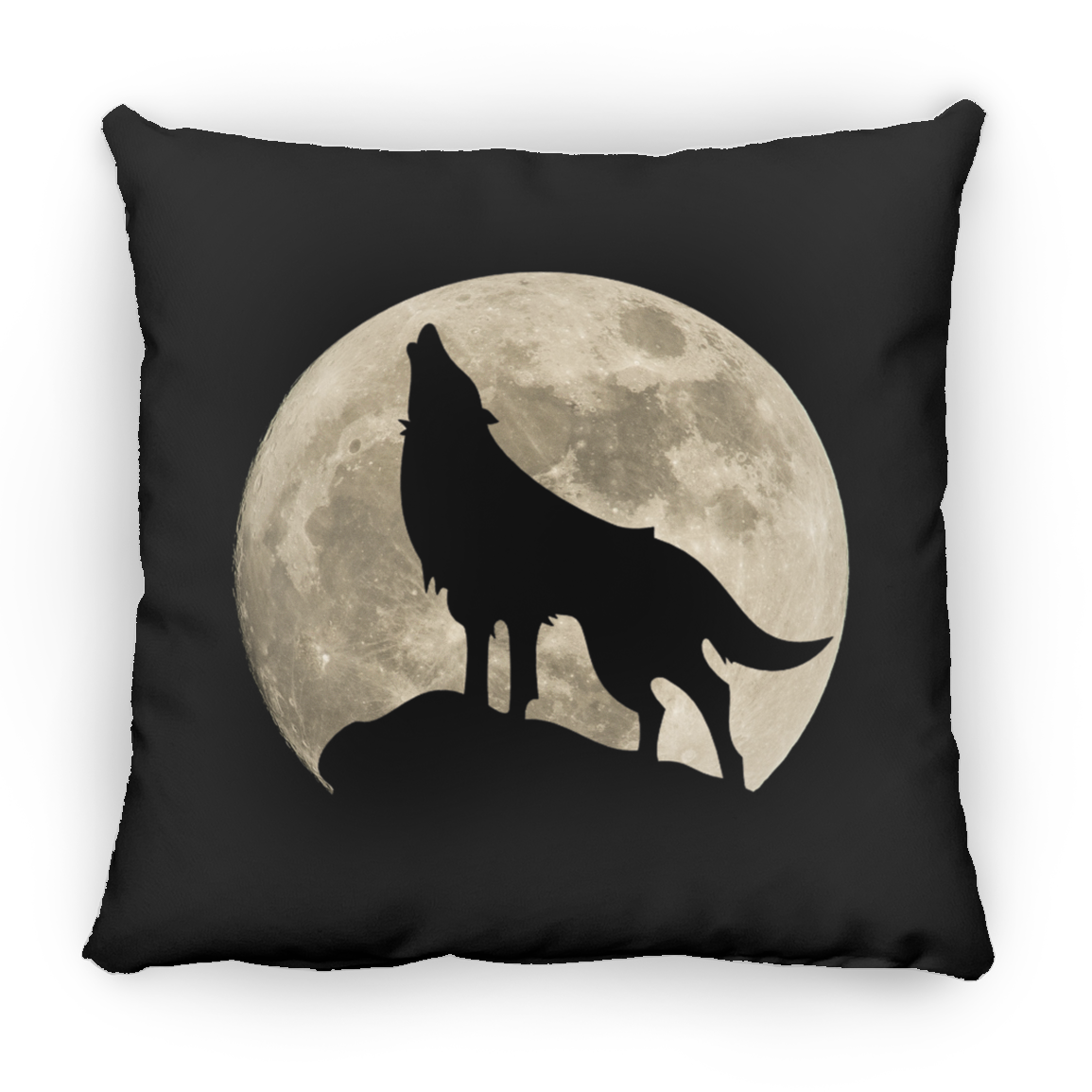 Wolf Moon - Throw Pillows