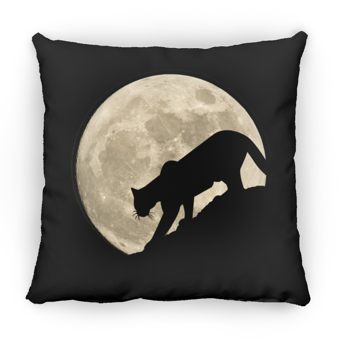 Cougar Moon - Throw Pillows
