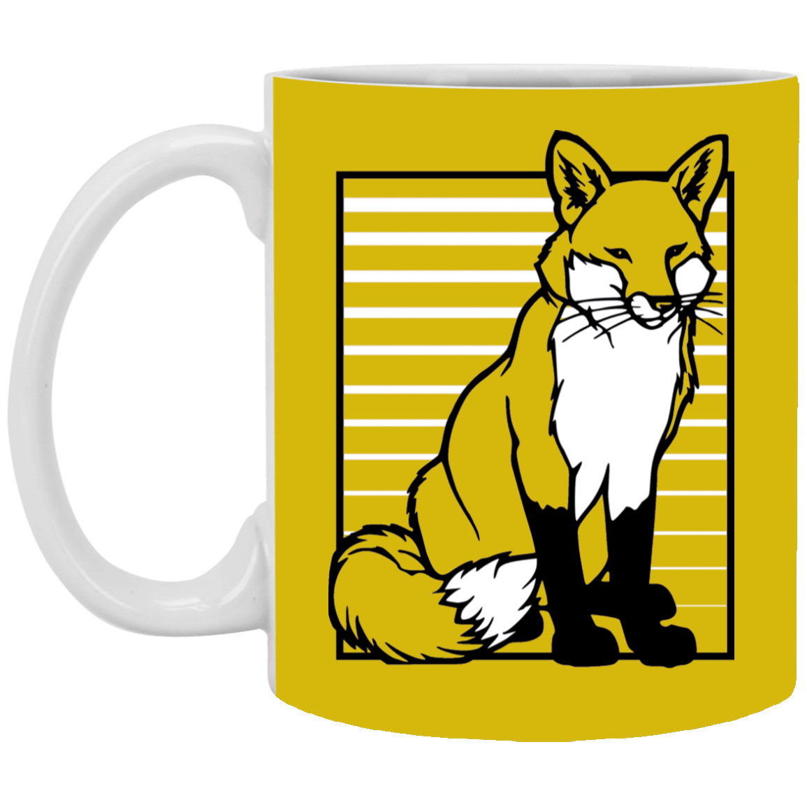 Fox Stripes - Mugs