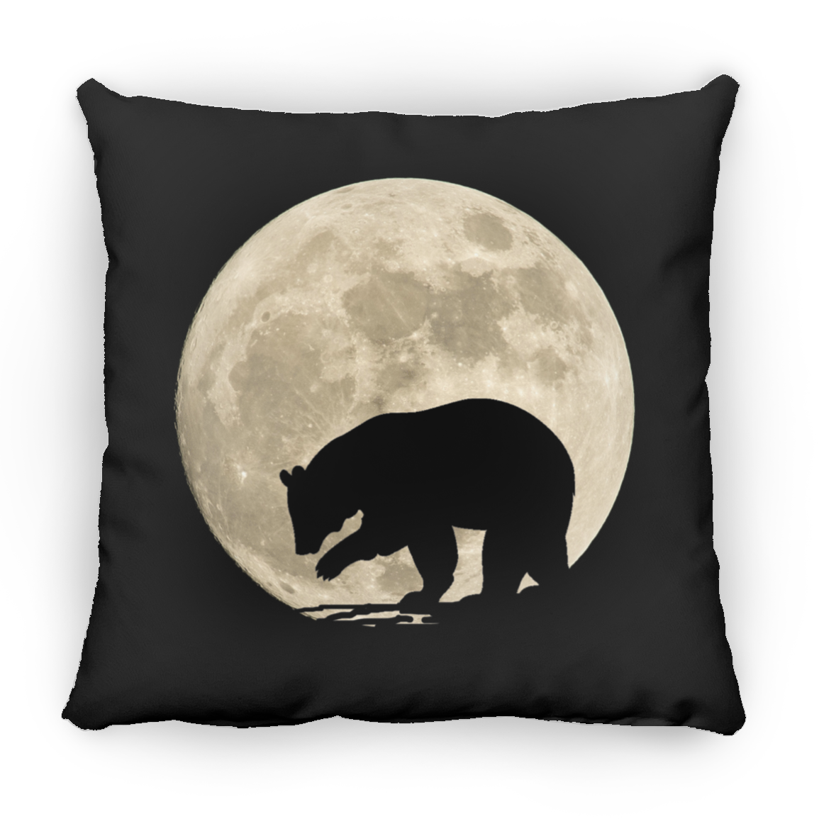 Bear Moon - Throw Pillows