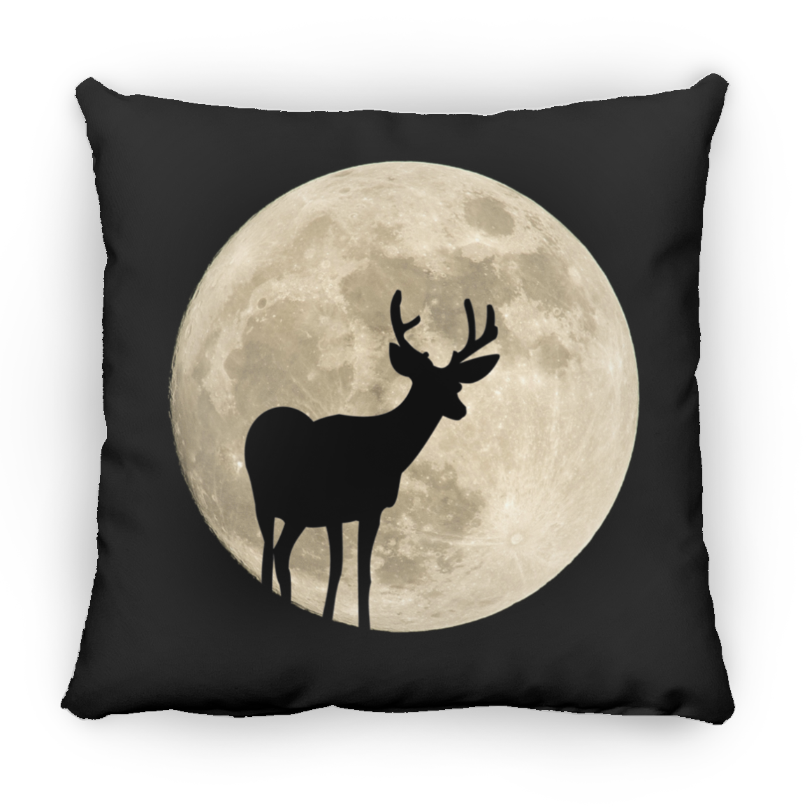 Deer Moon - Throw Pillows