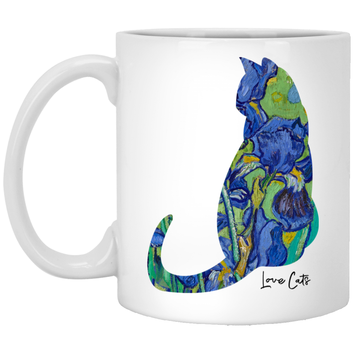 Iris Cat - Mugs