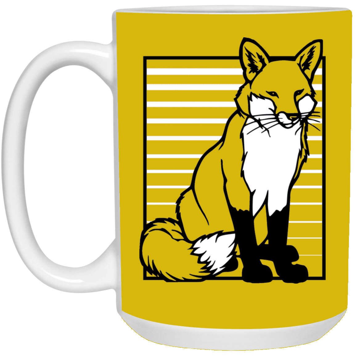 Fox Stripes - Mugs
