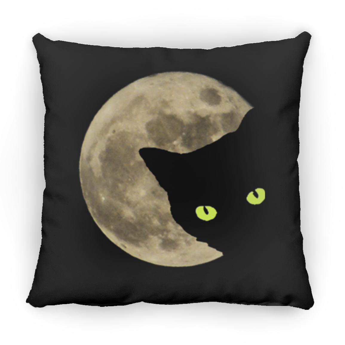 Moon Cat - Throw Pillows