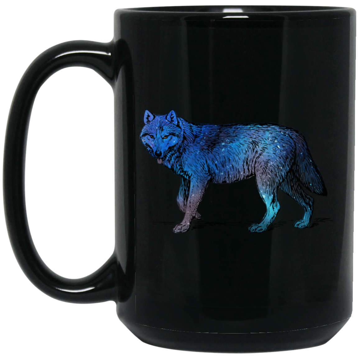 Blue Wolf - Mugs