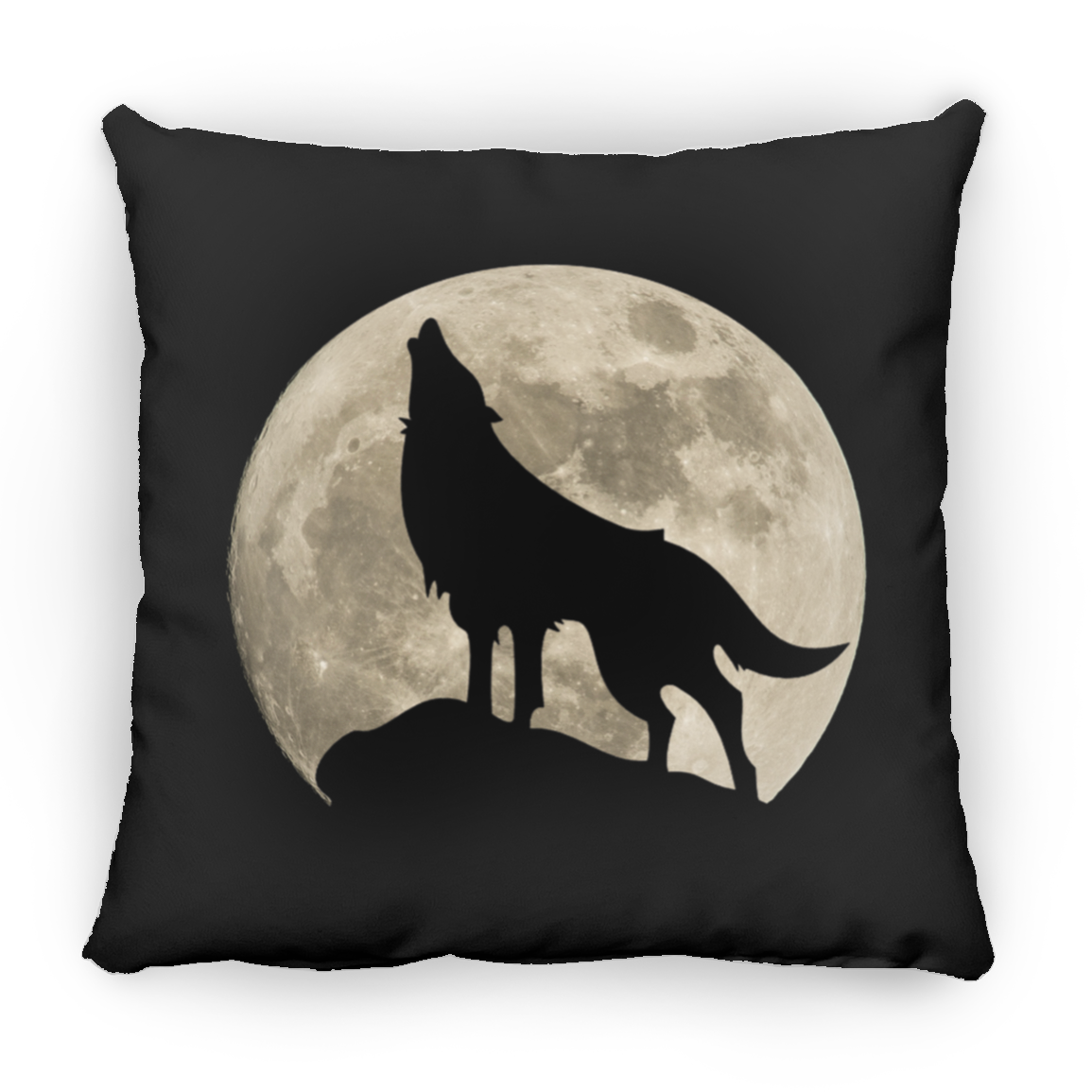 Wolf Moon - Throw Pillows