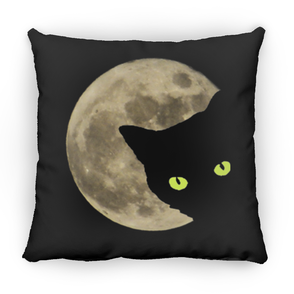 Moon Cat - Throw Pillows