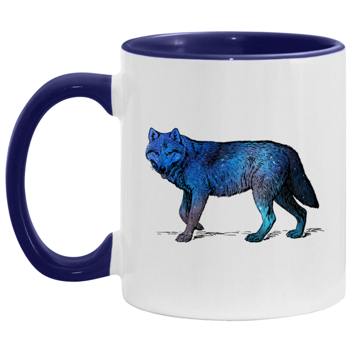 Blue Wolf - Mugs