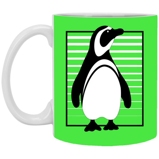 Penguin Stripes Mugs