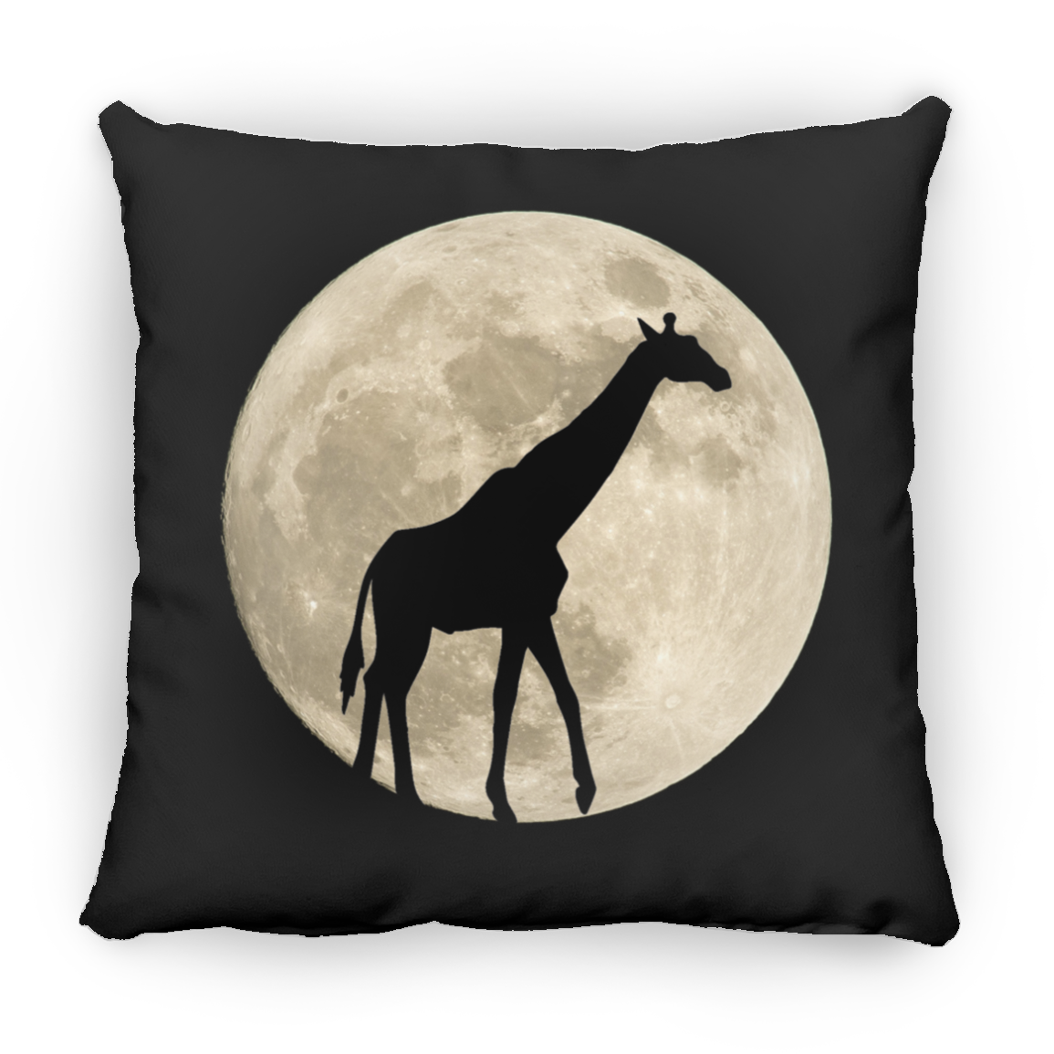 Giraffe Moon - Throw Pillows