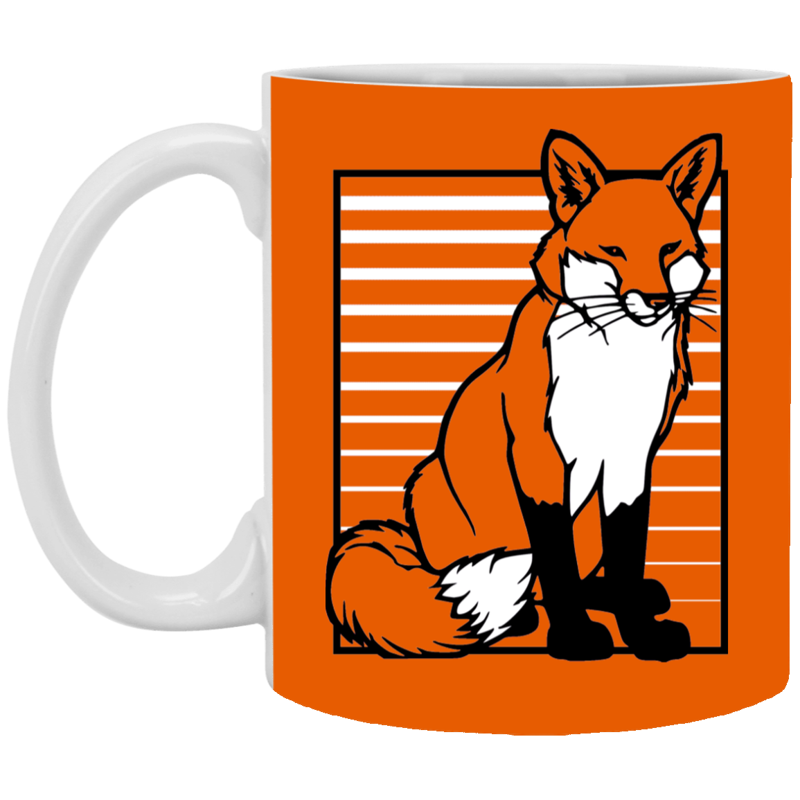 Fox Stripes - Mugs