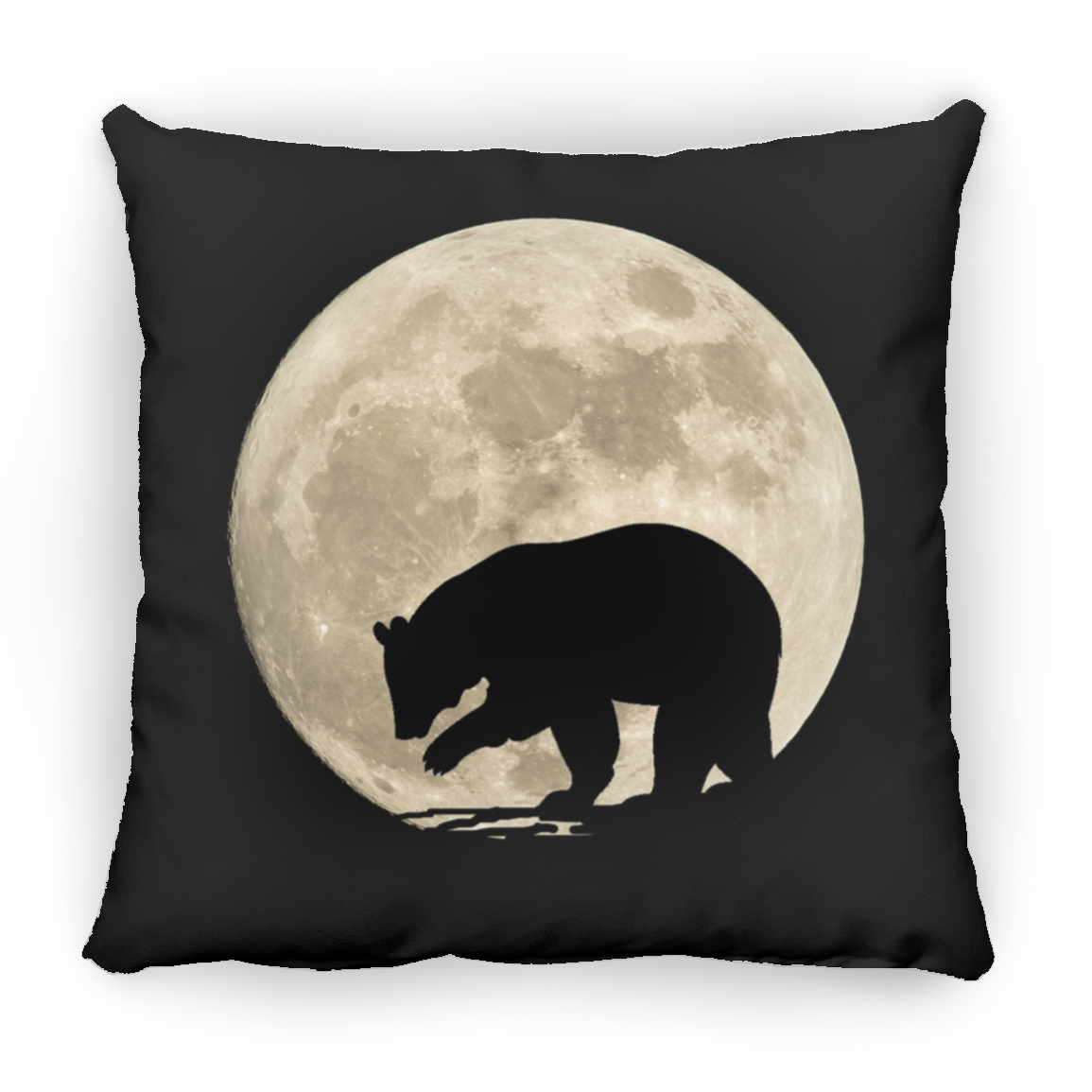 Bear Moon - Throw Pillows