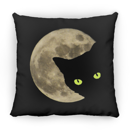 Moon Cat - Throw Pillows