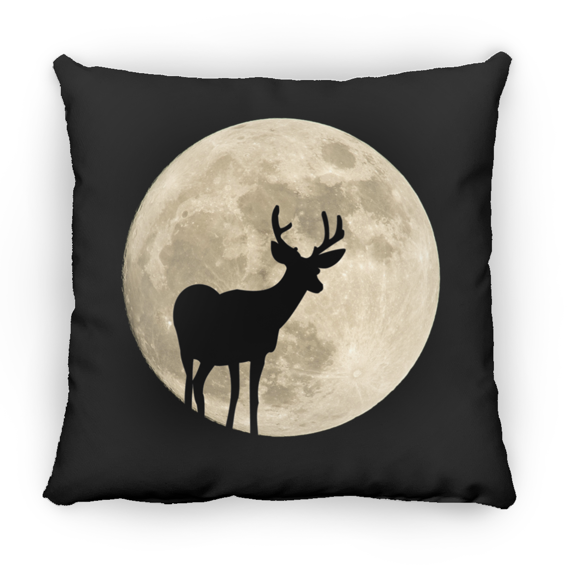 Deer Moon - Throw Pillows