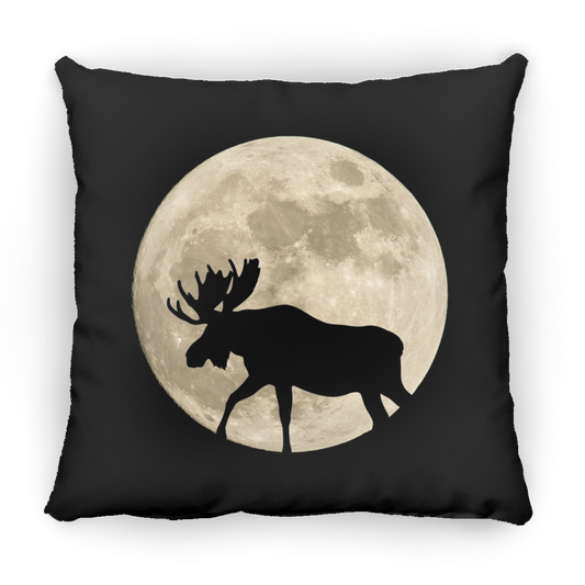 Moose Moon - Throw Pillows