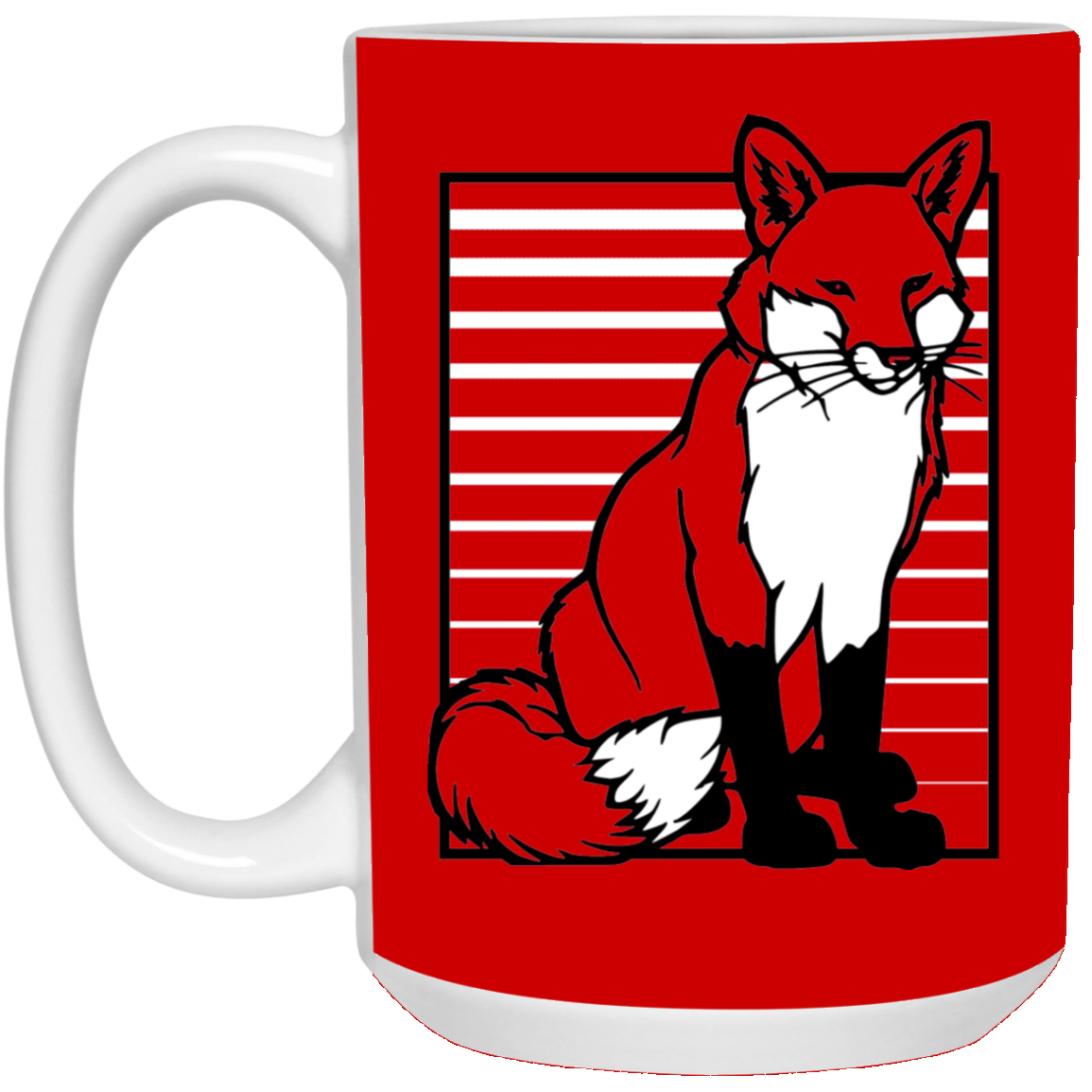 Fox Stripes - Mugs