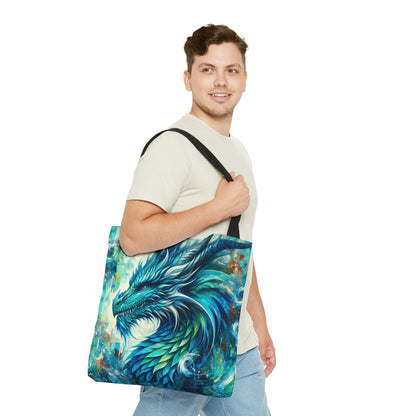 Aquamarine Dragon - Tote Bag